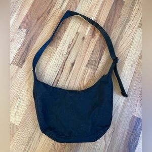 Baggu Medium Crescent Bag Black